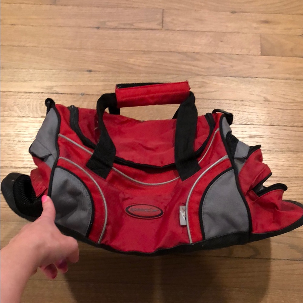 Speedo Red Sports Duffel